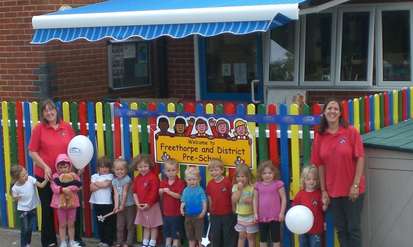 “Our awning has made a huge difference to our pre-school.”