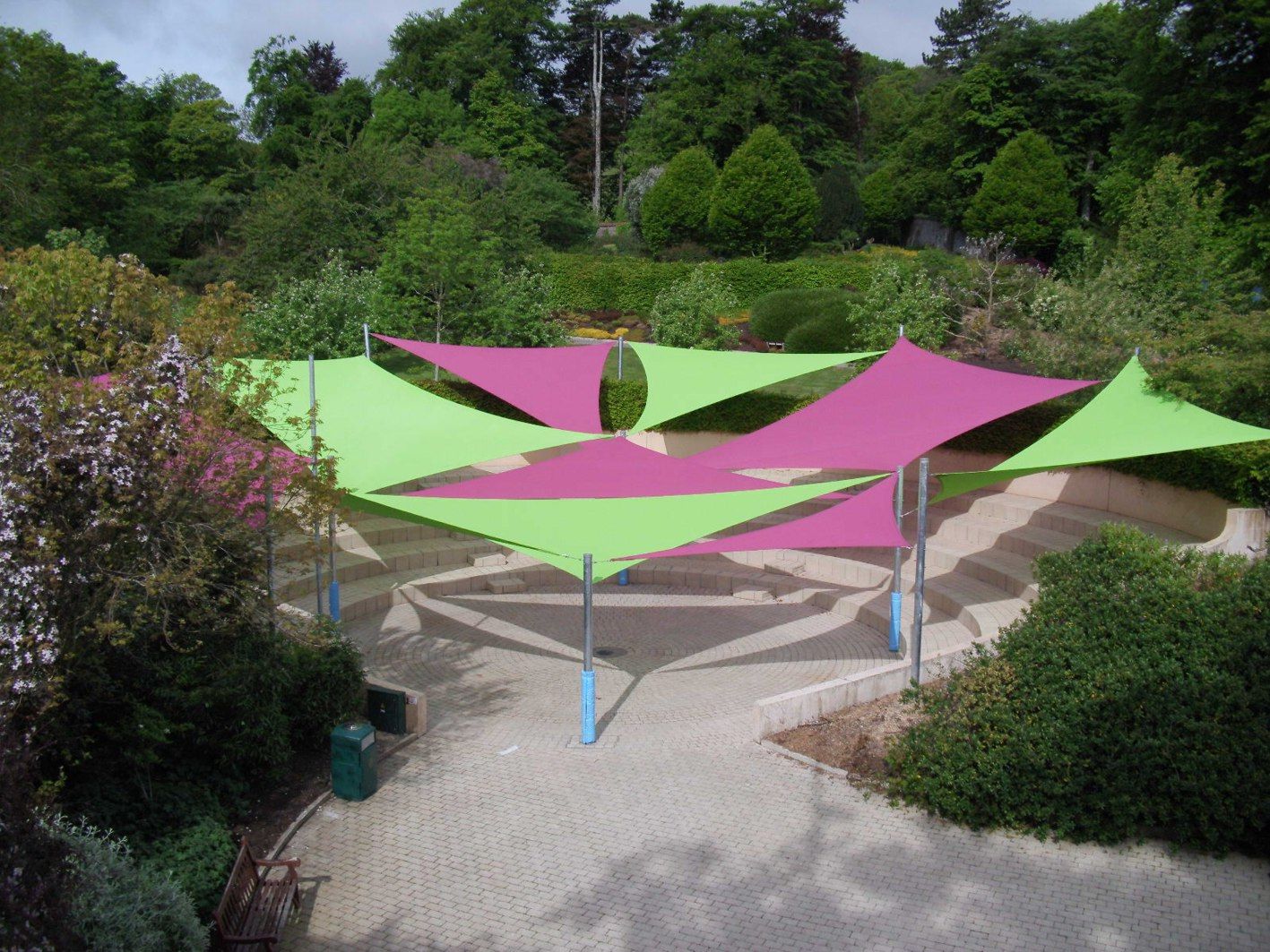 Shade Sails for Amphitheatres