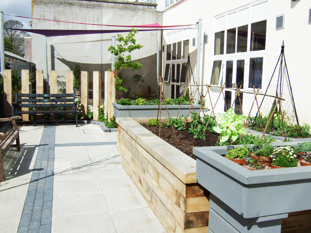The Kent & Canterbury Hospitals Sensory Garden - Pictures from East Kent Hospitals