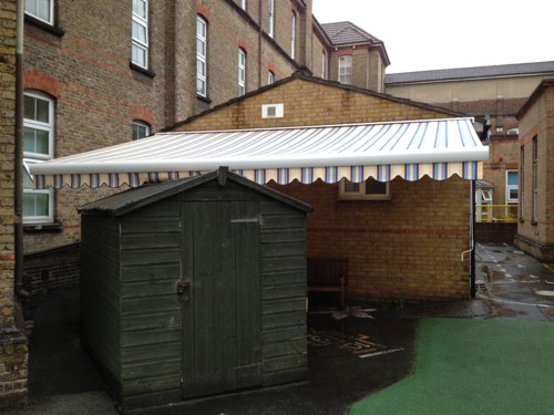 Hospital Awning - Commercial Awning