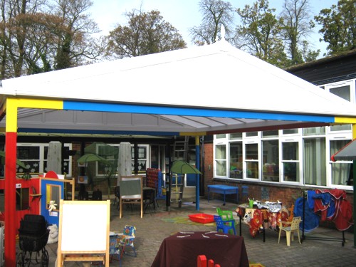 How to extend your classroom with a canopy