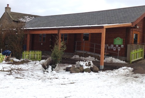 Tarnhow Timber Canopy Installed at Bowes Pre-School in County Durham