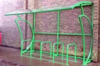 The Witton Wall Mounted Cycle Shelter