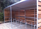 Grasmere Timber Clad Cycle Shelter