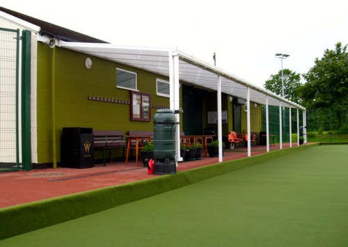 Bradley Park Bowling Club- Coniston Wall mounted Canopy
