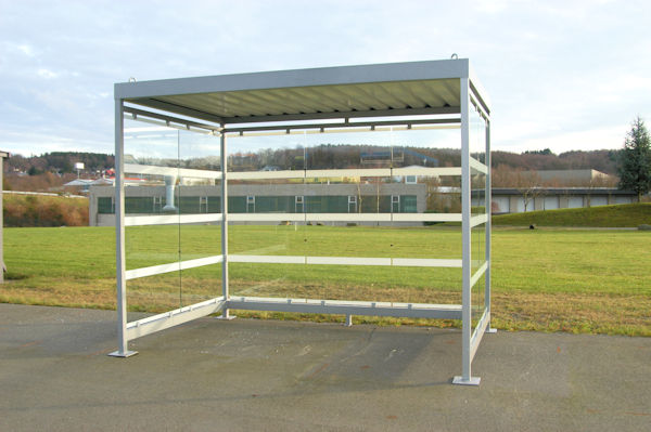 Shopping Trolley Shelters for Supermarkets and Large Stores