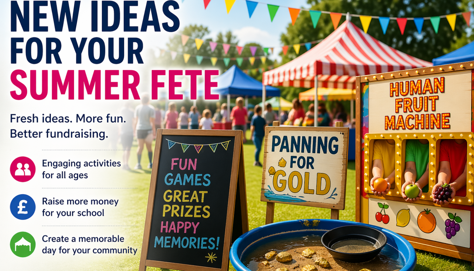New Ideas for your Summer Fete