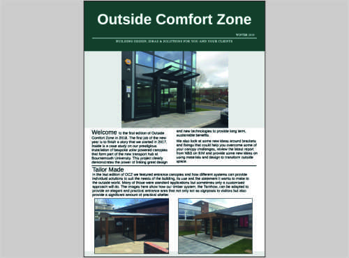 Architect Newsletter: Outside Comfort Zone (Winter 2018)