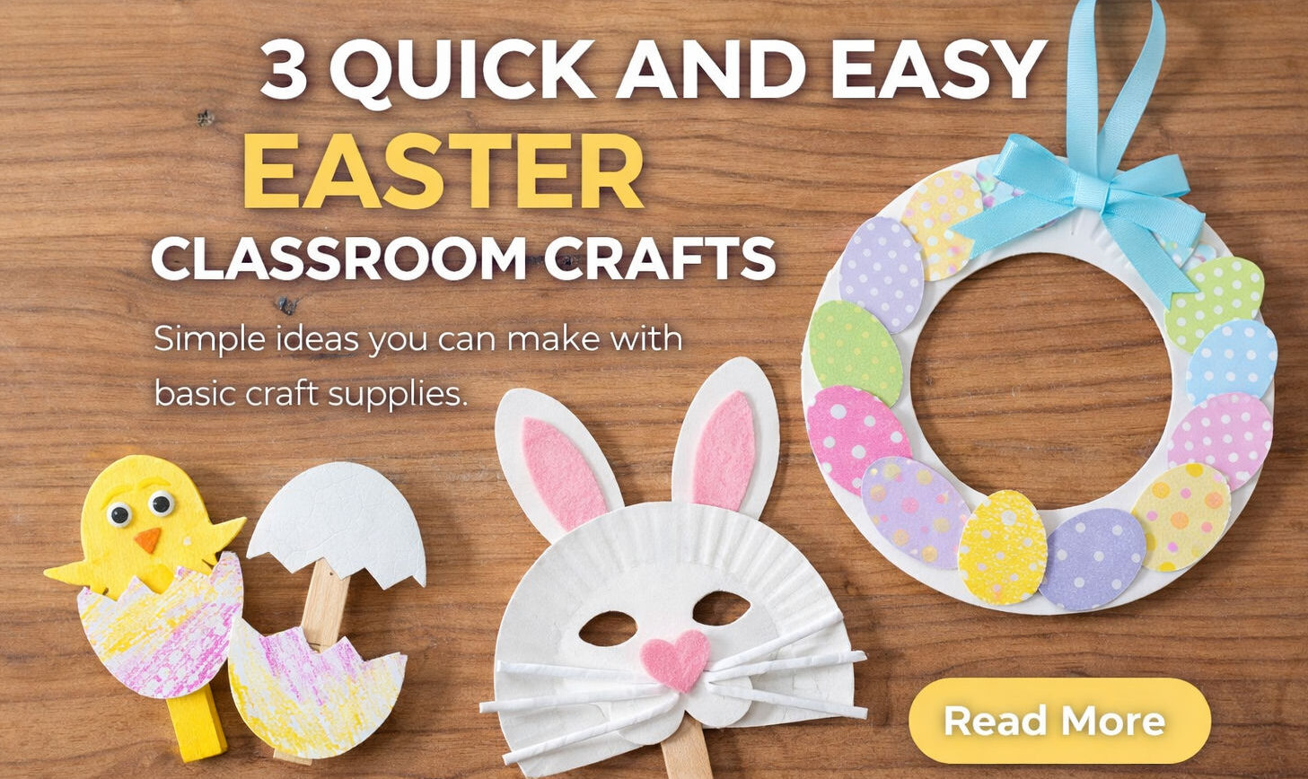 Last Minute Easter Crafts