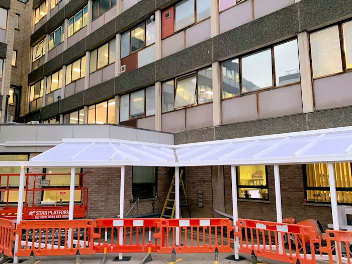 Progress Update: Addenbrookes Hospital Canopy