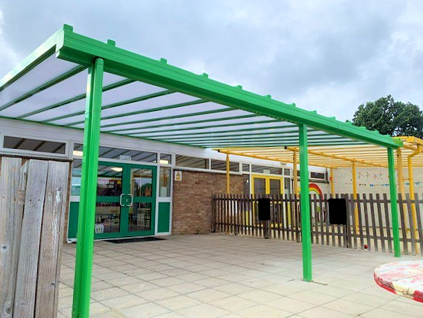 Trinity CEVA Primary School – Second Wall Mounted Canopy