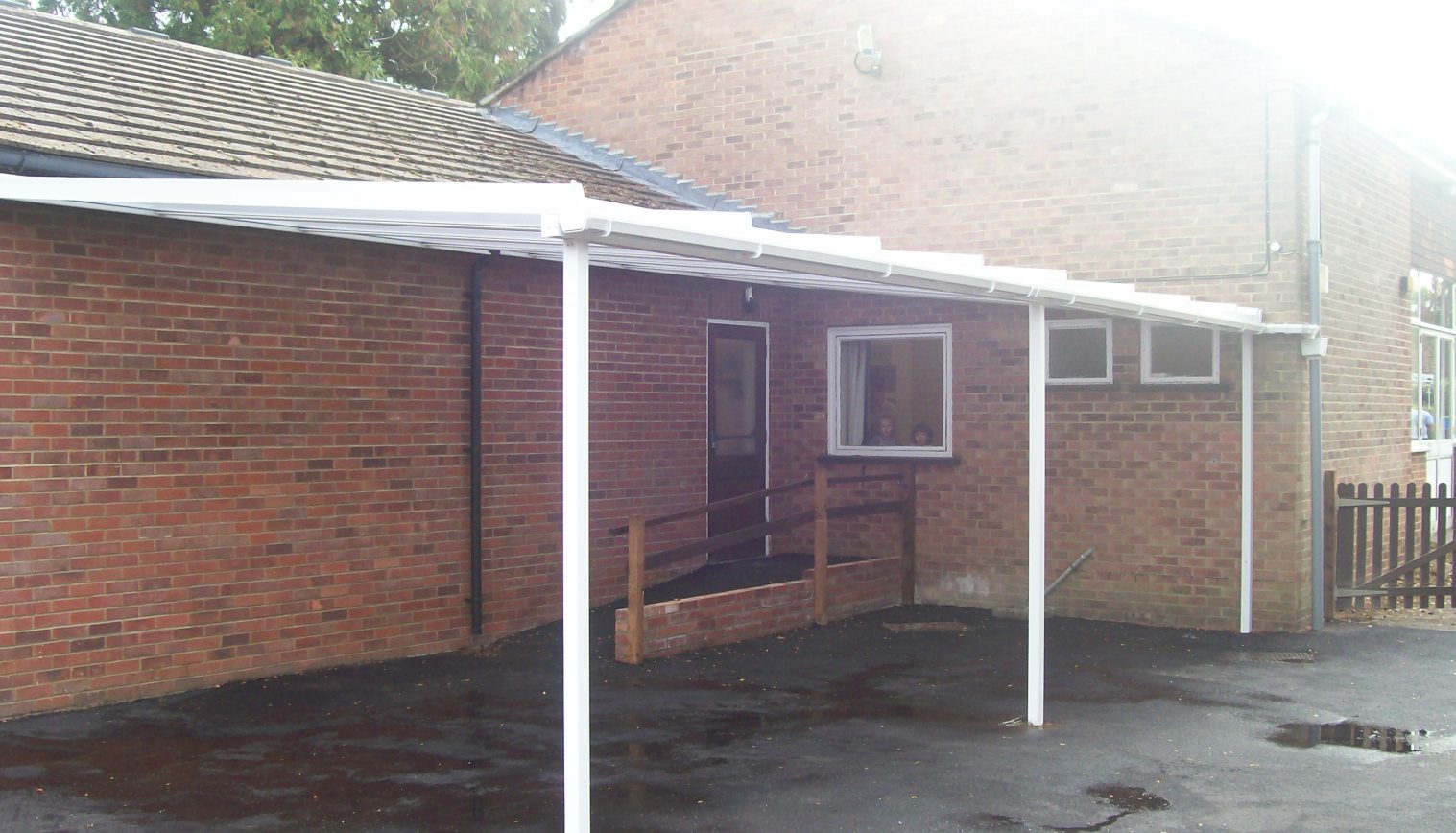 Rainbows Nursery School – Wall Mounted Canopy