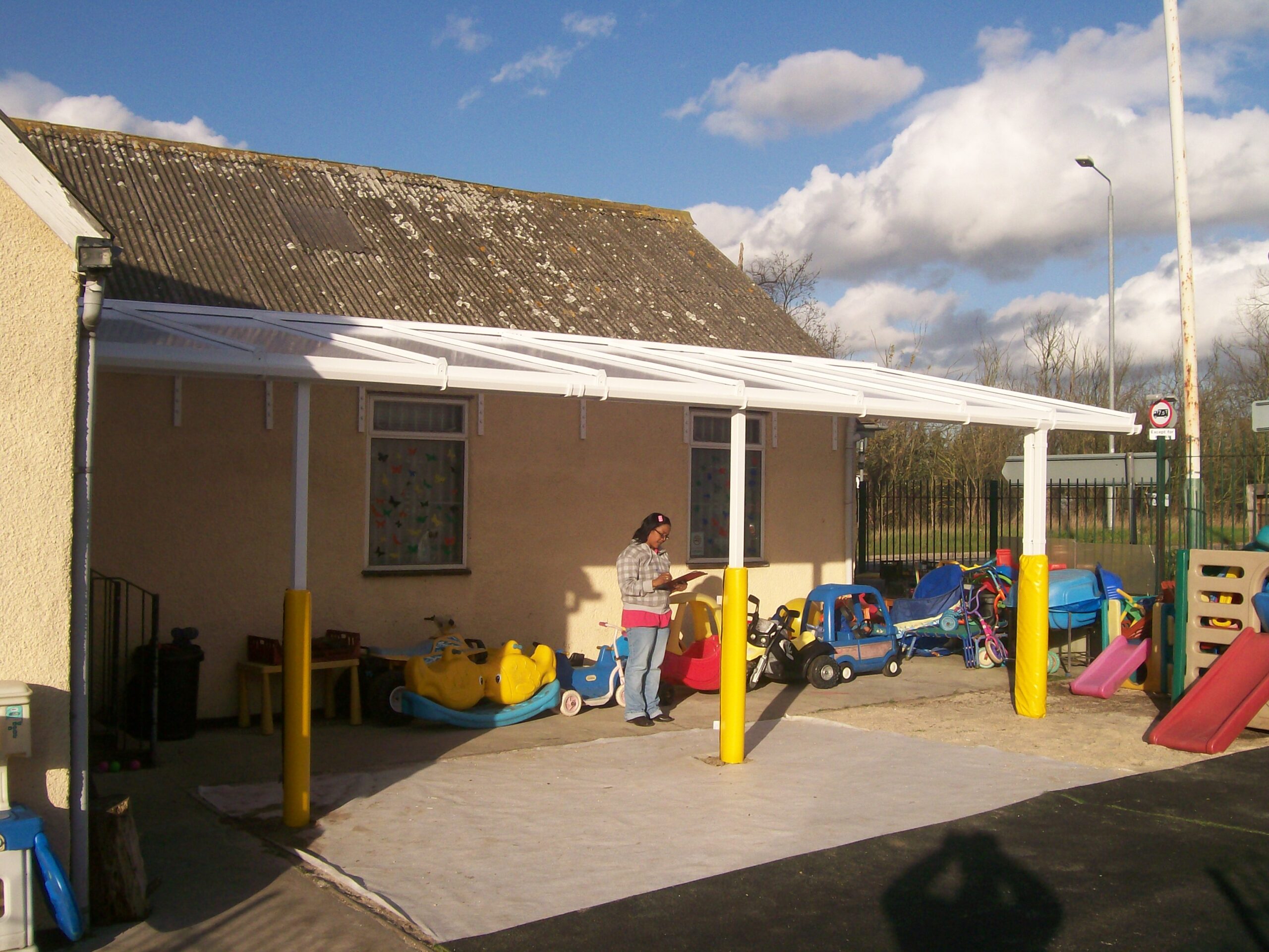 My Little Angels Day Nursery Wall Mounted Canopy Able Canopies