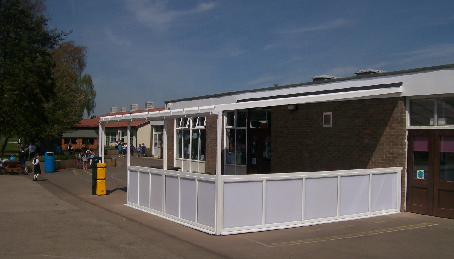 Mayfield Primary School – 2nd Wall Mounted Canopy