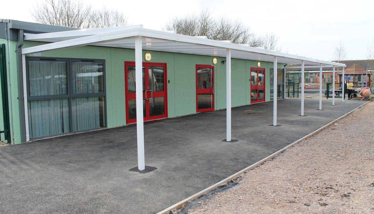 The Chalet School – 3rd Wall Mounted Canopy