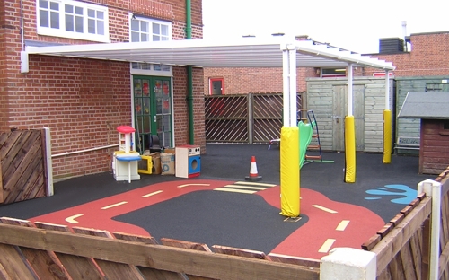 Adult Education Centre – Wall Mounted Canopy