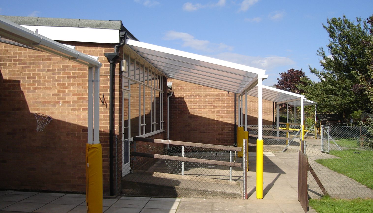 Alderman Jackson School – x4 Wall Mounted Canopy