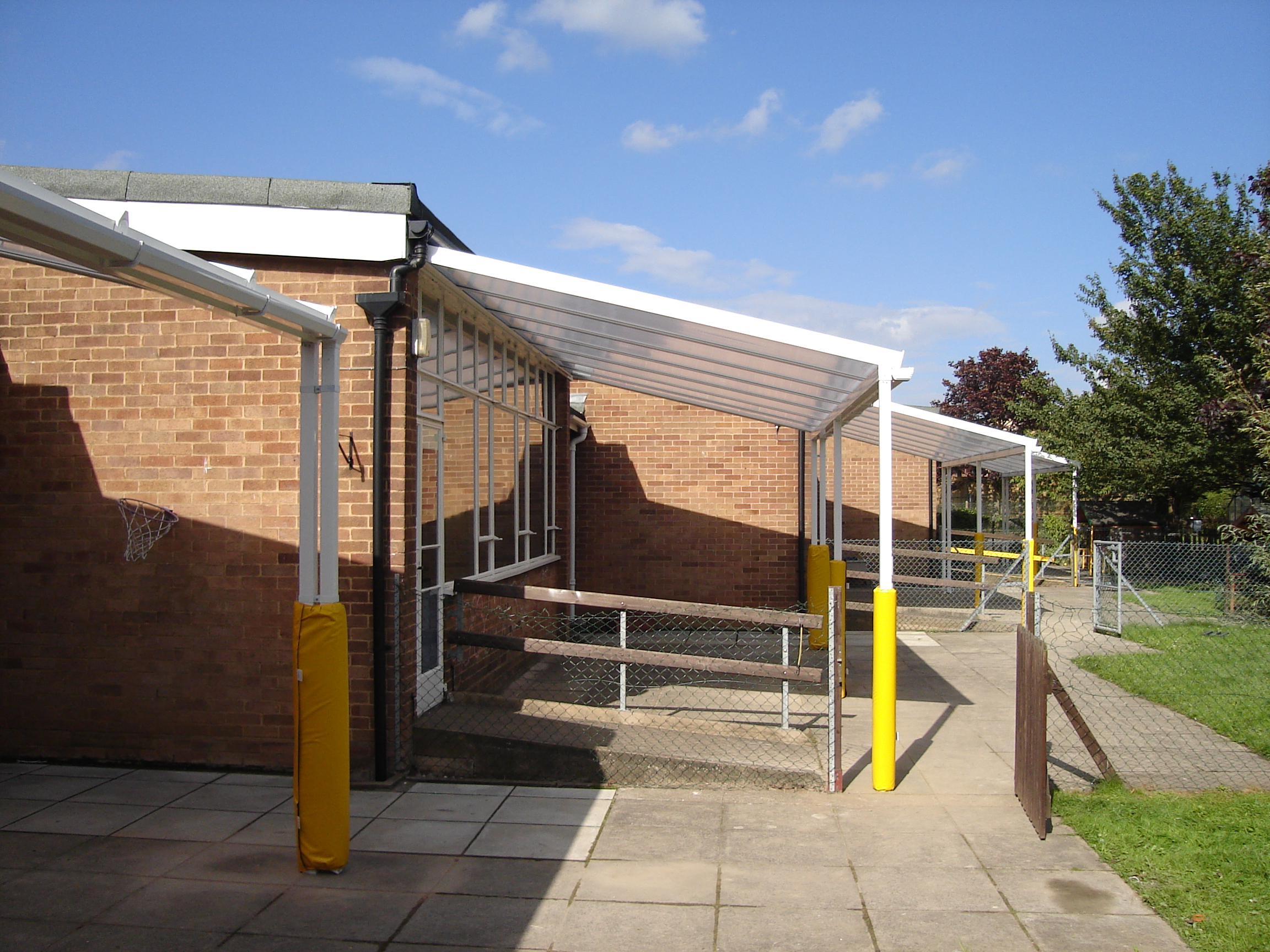 Alderman Jackson School, Kings Lynn 2nd Wall Mounted Canopy Able