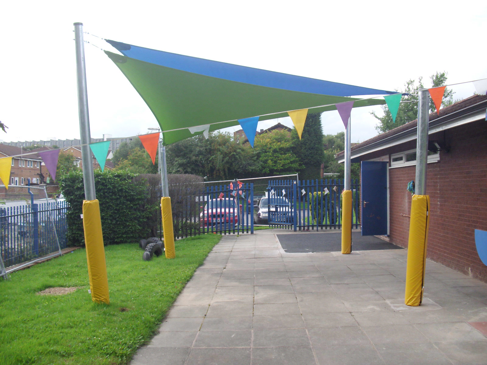 Aunt Mary's Private Day Nursery, Manchester Shade Sail Able Canopies