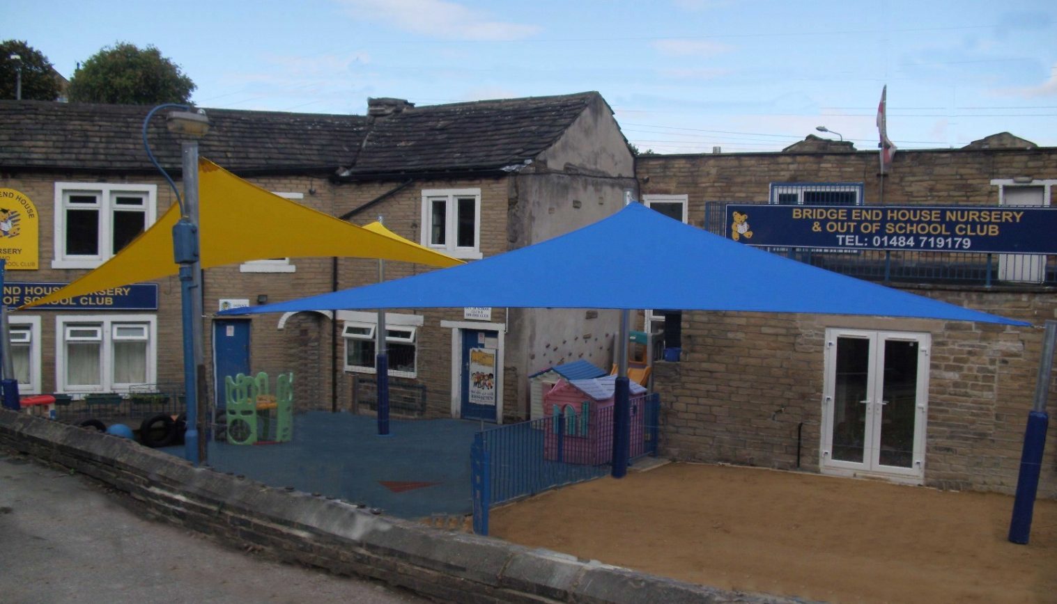 Bridge End House Nursery Ltd – Shade Sail