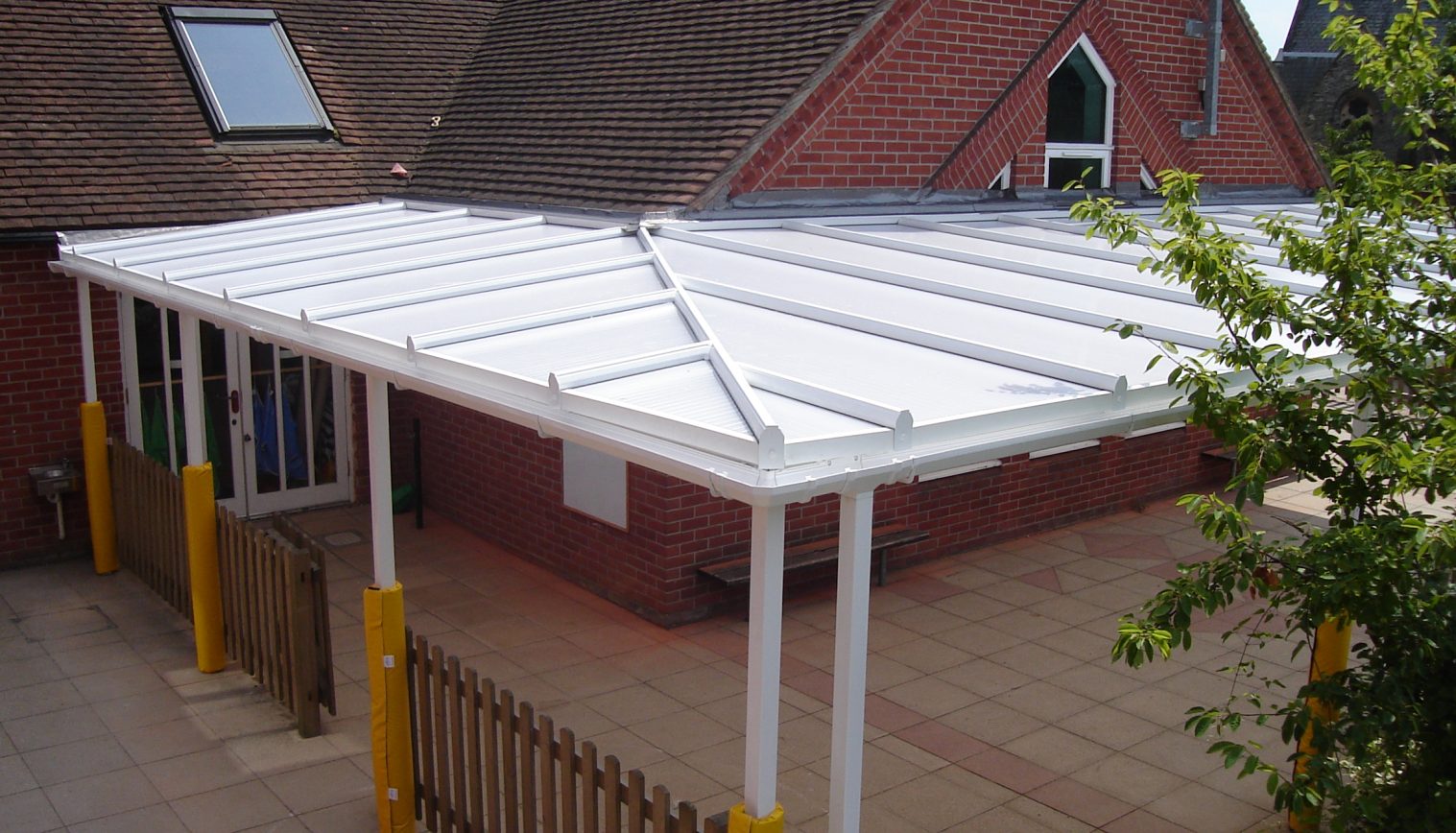 St Gregory CEVC Primary School – Wall Mounted Canopy