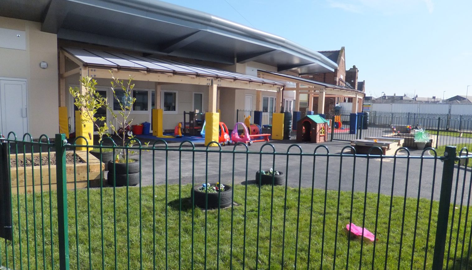 Park Community Primary School – Timber Canopy – 1st Installation