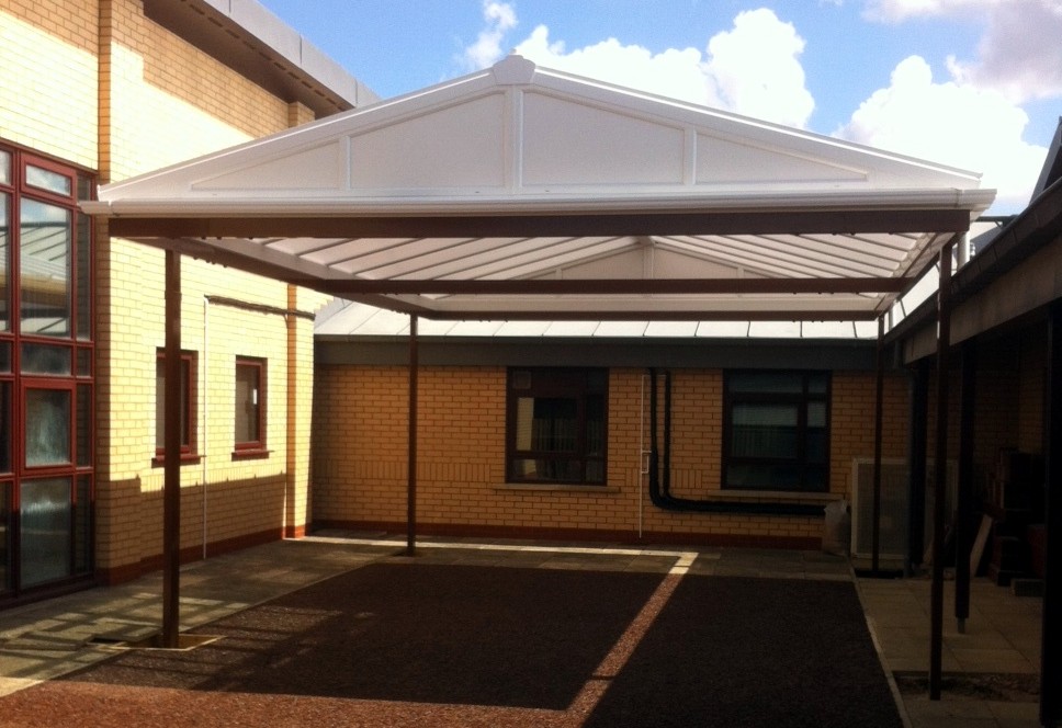 Hampton Hargate Primary School – Free Standing Canopy – Second Installation
