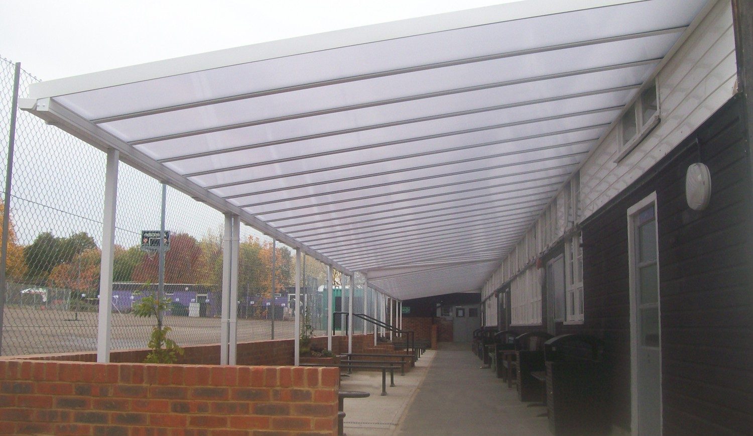 Hillview School for Girls – Wall Mounted Canopy