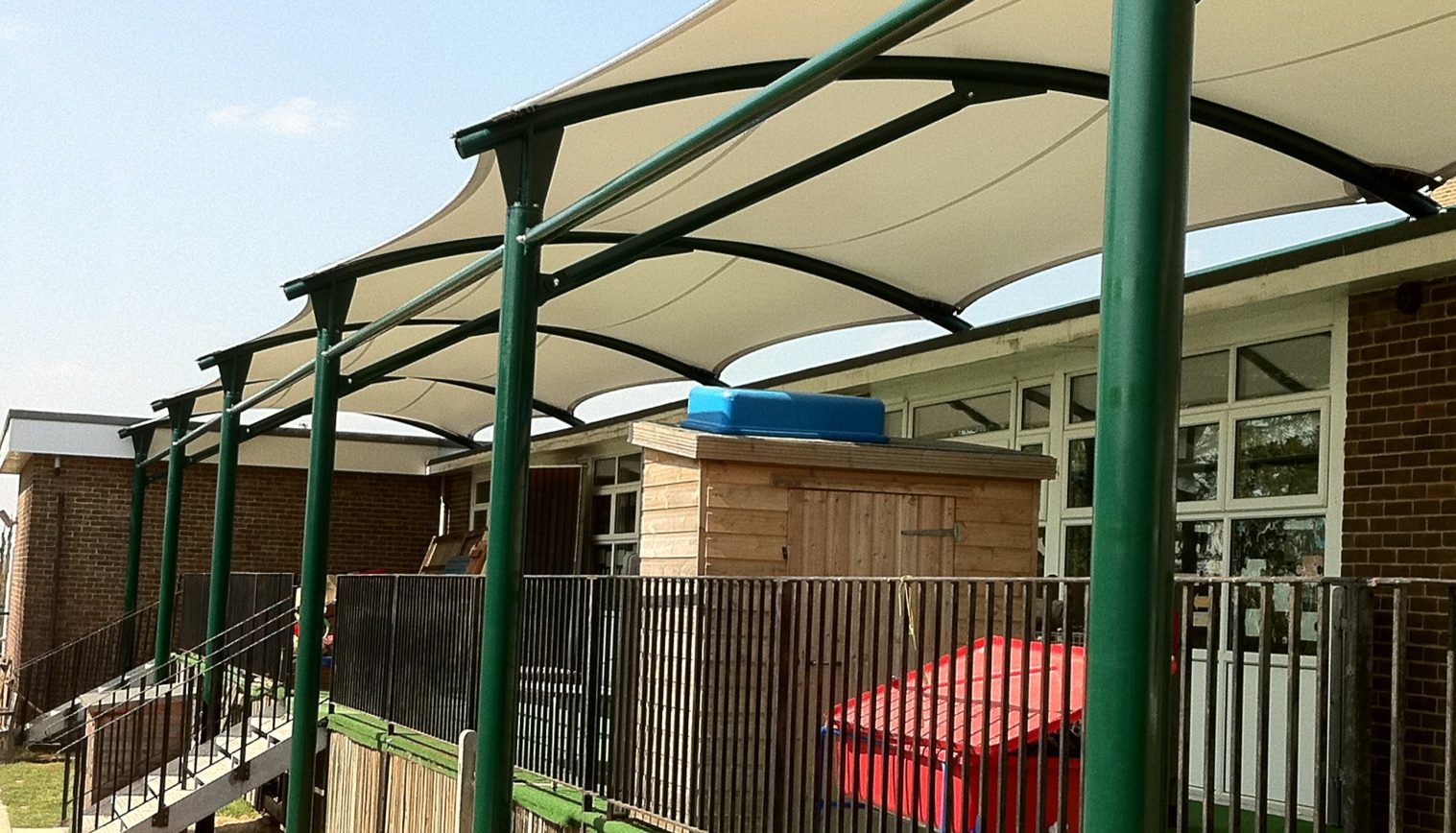 Hurstpierpoint College – Tensile Walkway