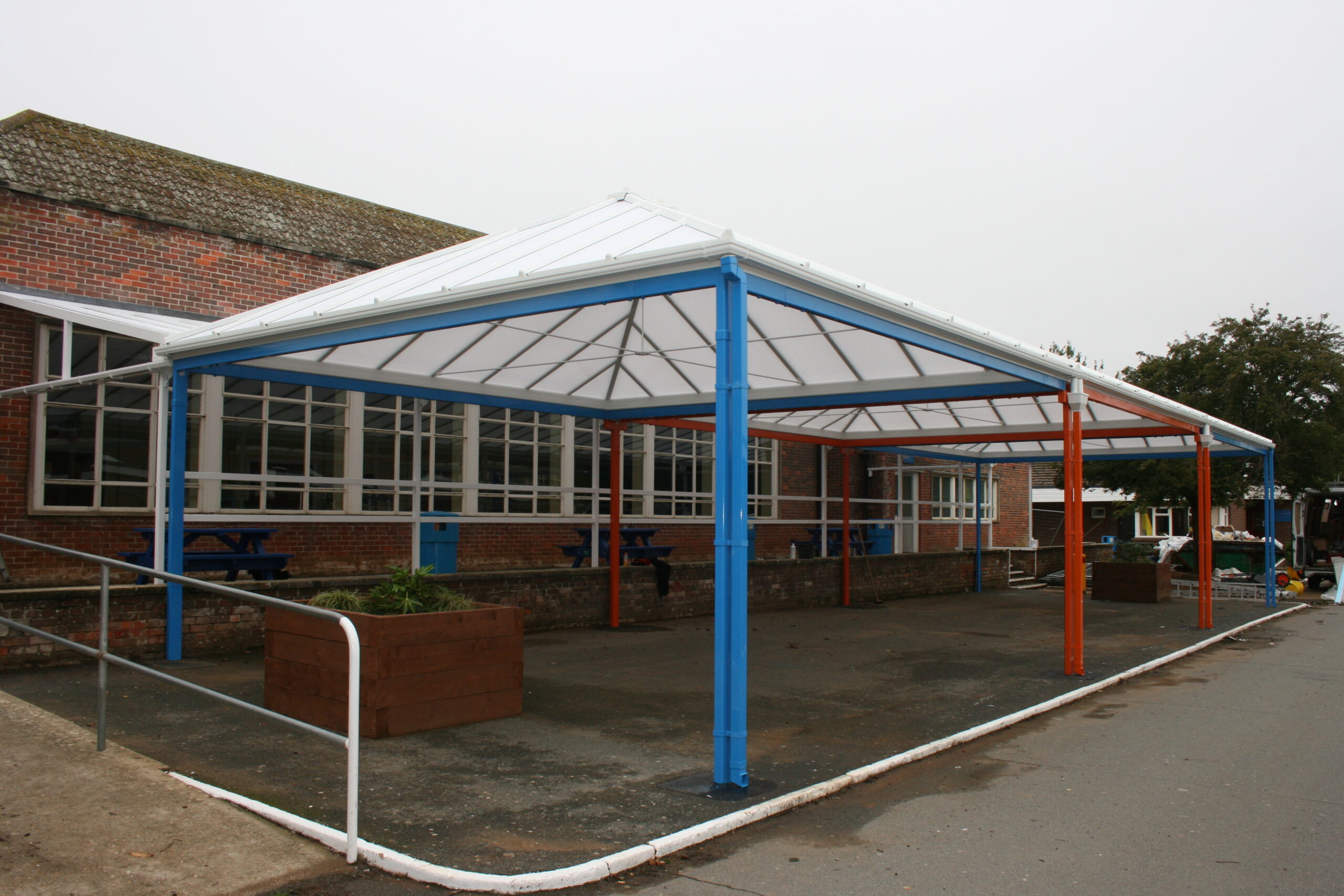 Sandown Bay Academy, Isle of Wight Wall Mounted and Free Standing