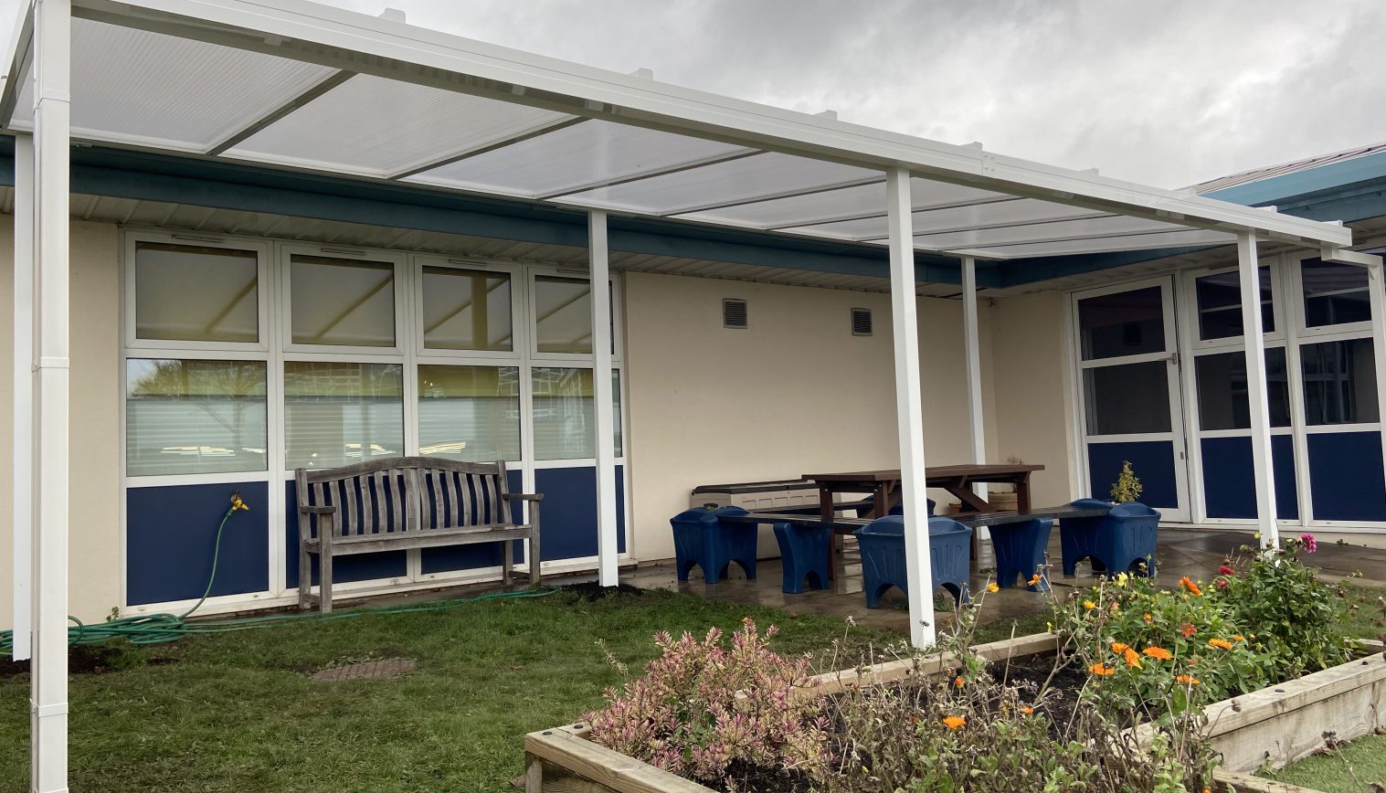 The Brier School – Wall Mounted Canopies