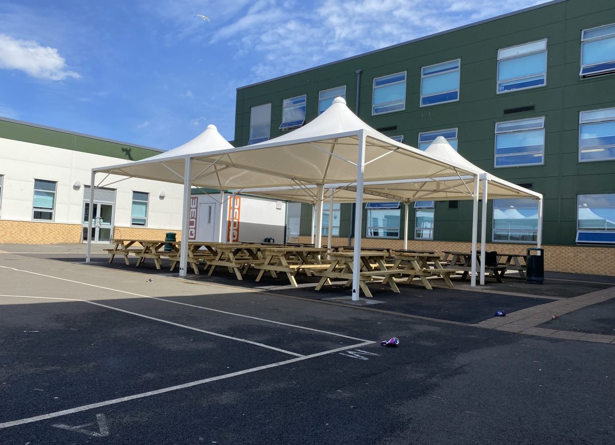 Marden High School – Free Standing Canopy