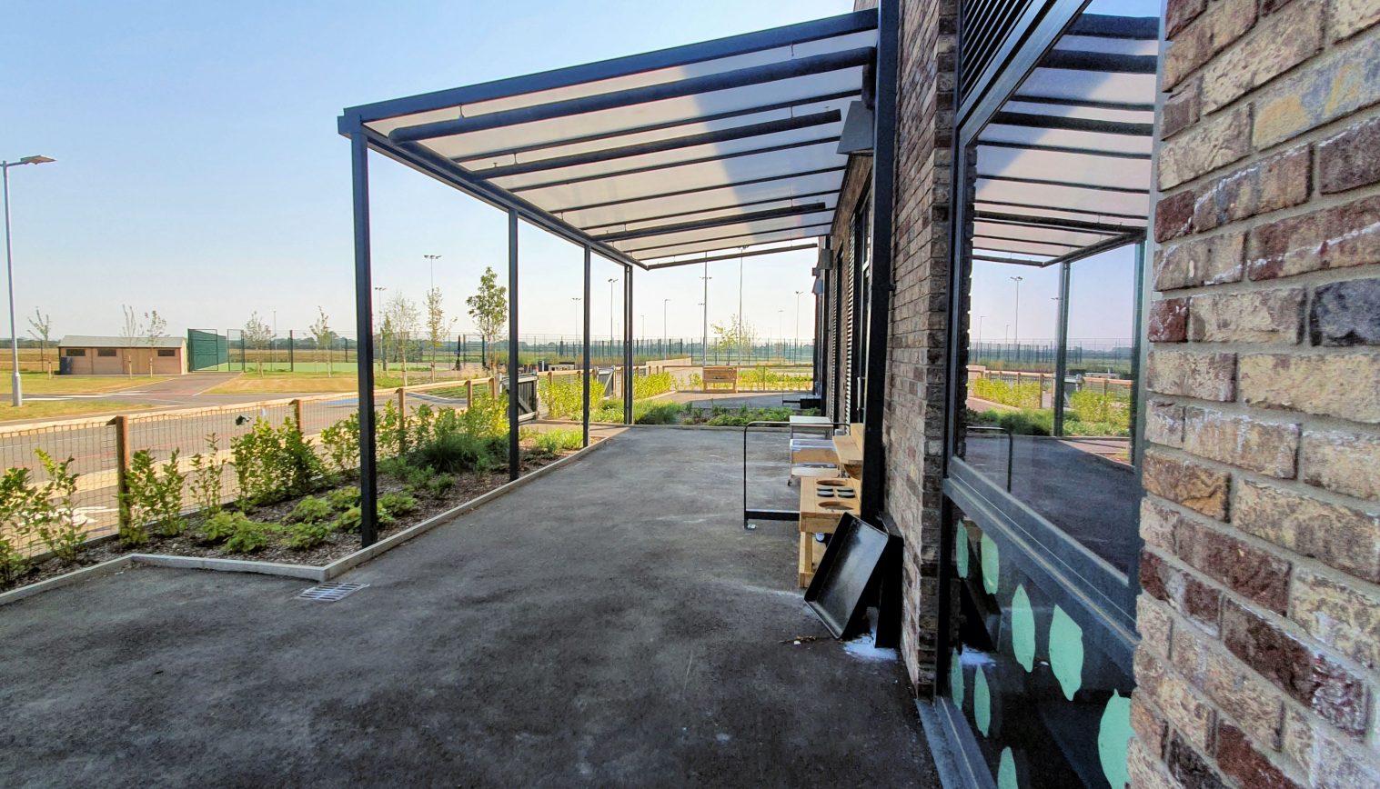 Northstowe Education Campus – Wall Mounted Canopies