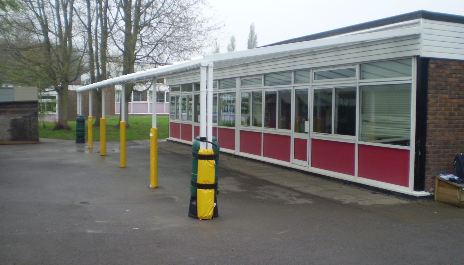 Wray Common Primary School – Wall Mounted Canopy – 2nd Installation
