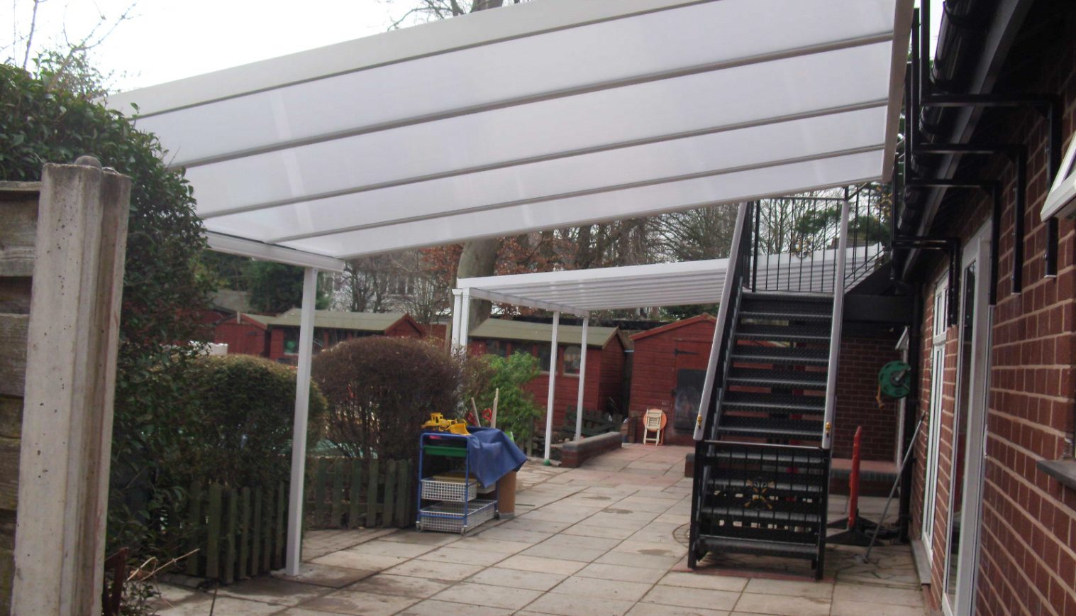 Ruperts Day Nursery – Wall Mounted Canopy