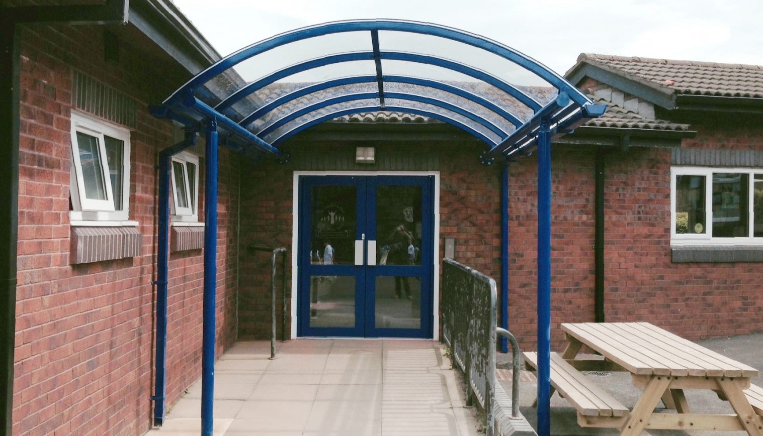 St Vincent De Paul RC Primary School – Entrance Canopy