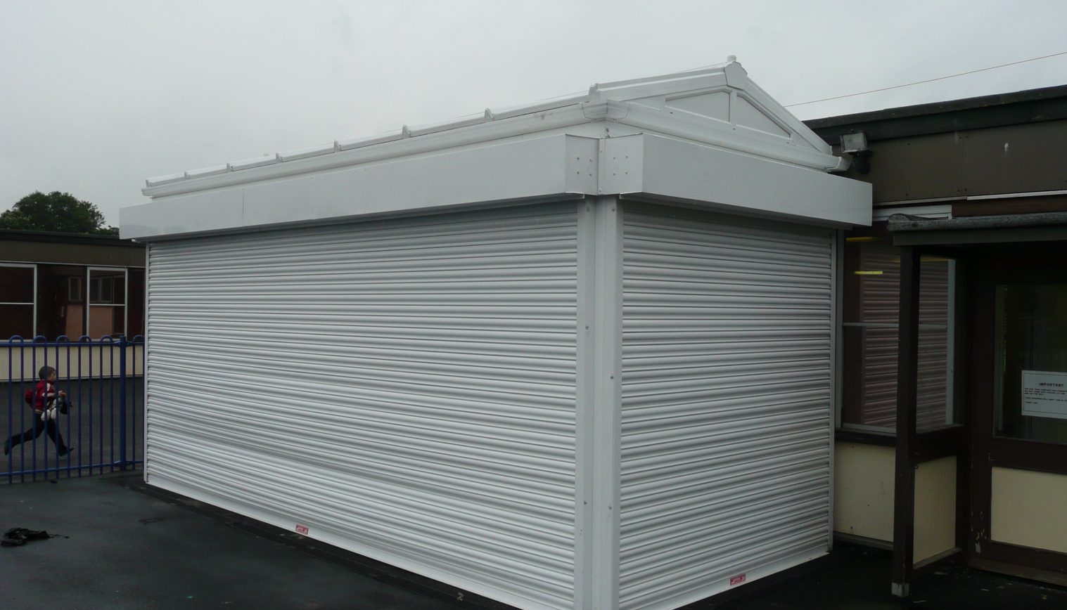 Seven Stars Primary School – Wall Mounted Canopy