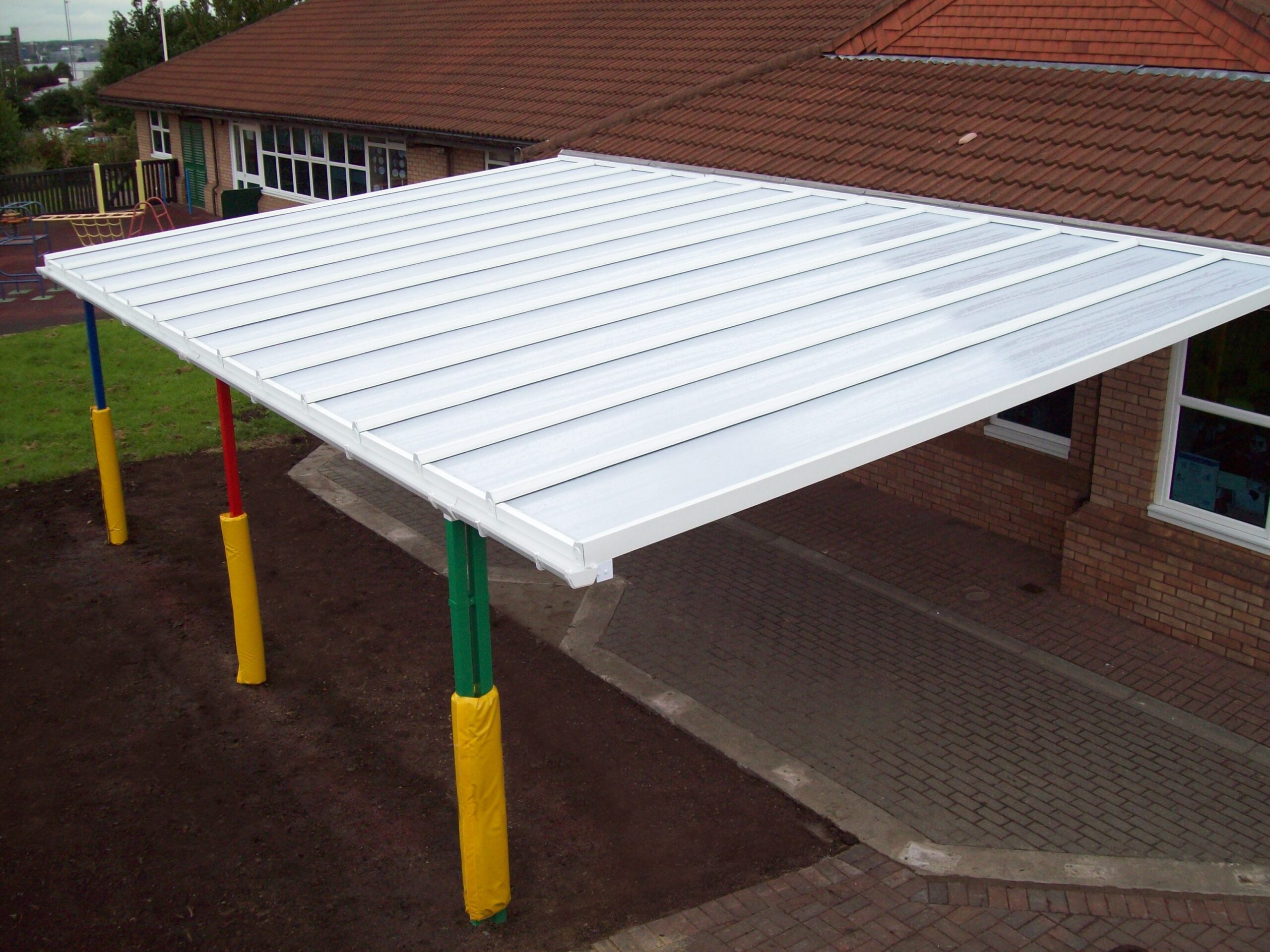South Street Community Primary School, Gateshead Wall Mounted Canopy