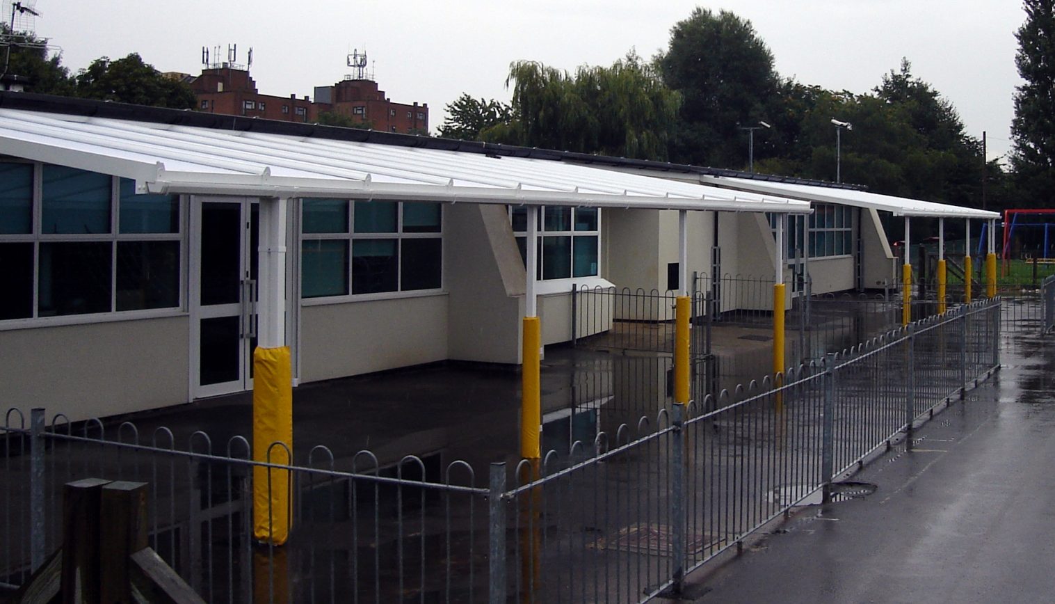 The Chalet School – Wall Mounted Canopy