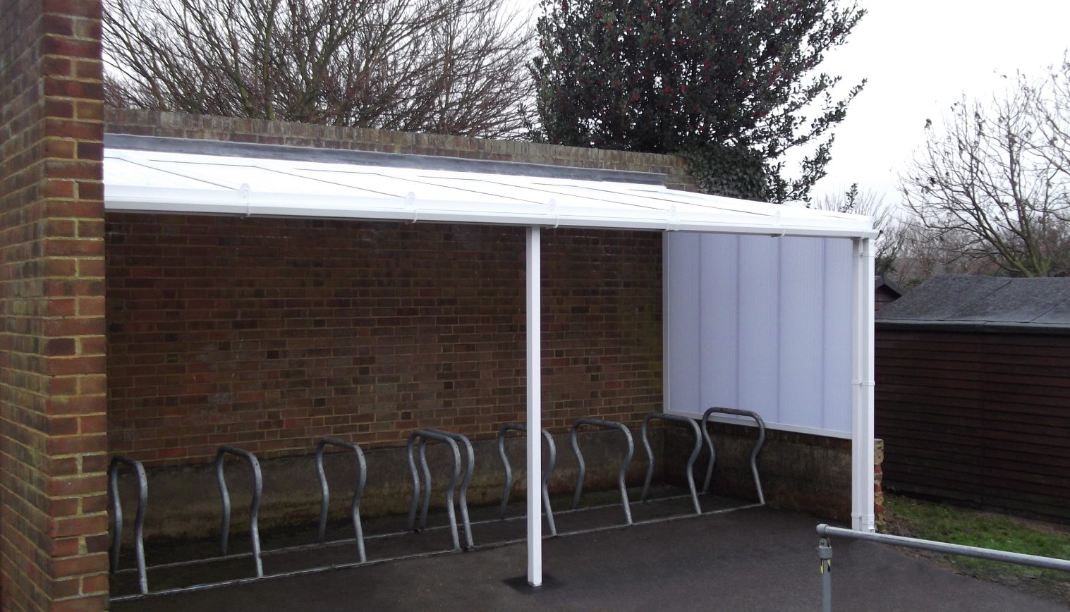 The Downs CE Primary School – Cycle Shelter – Second Installation
