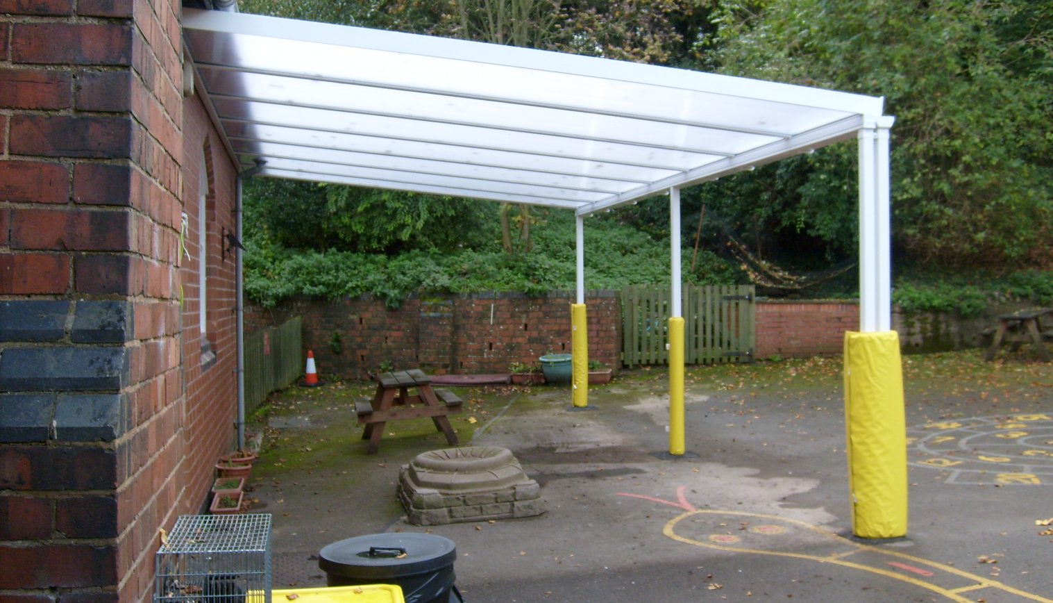 The Revel C of E Primary School – Wall Mounted Canopy
