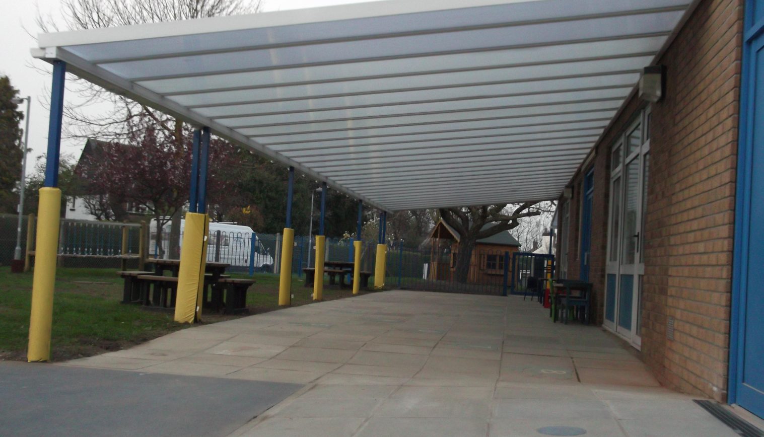 The Rofft School – Wall Mounted Canopy – Fourth Installation