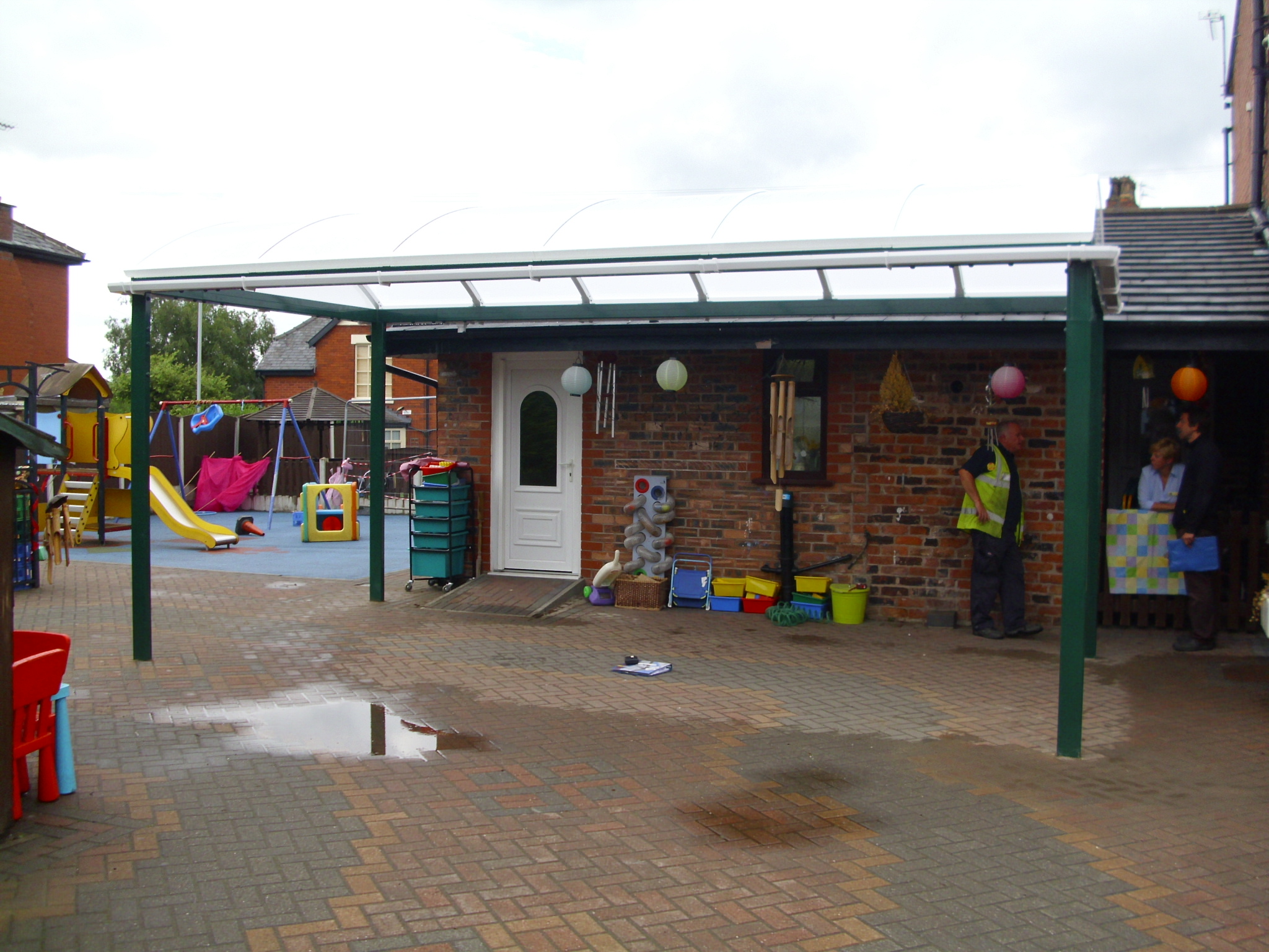 Tiddlywinks Nursery, Manchester Free Standing Canopy Able Canopies