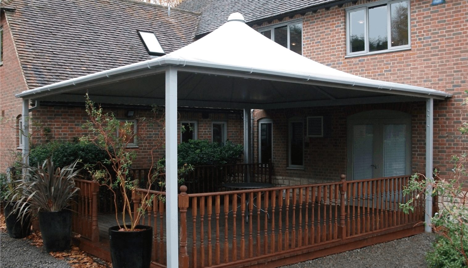 Weber-Stephen Products (UK) Ltd – Free Standing Tensile Fabric Canopy
