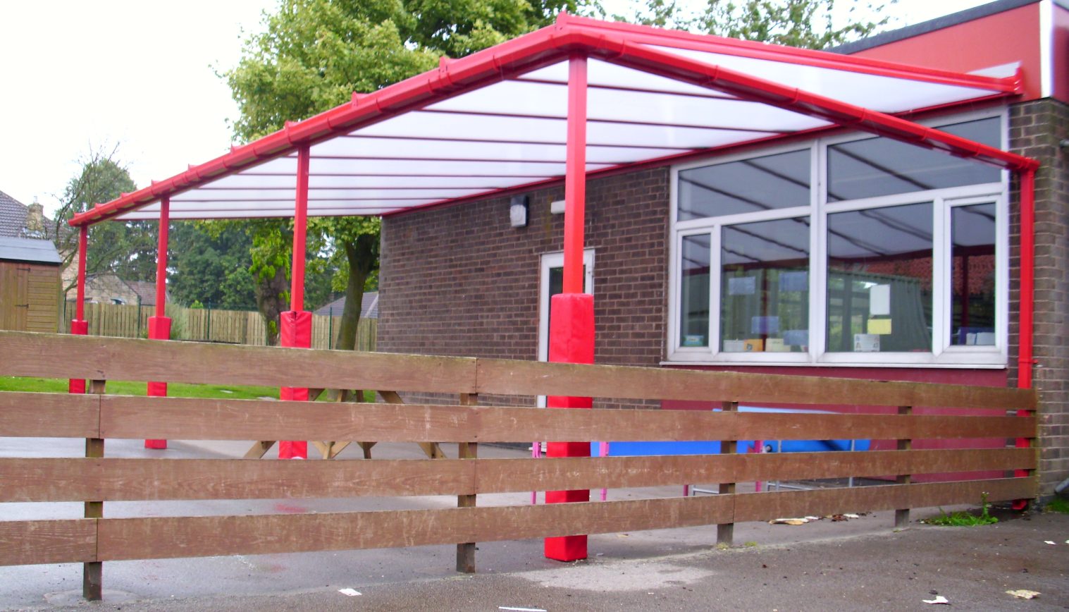 Wickersley St Albans CE Primary School – Wall Mounted Canopy
