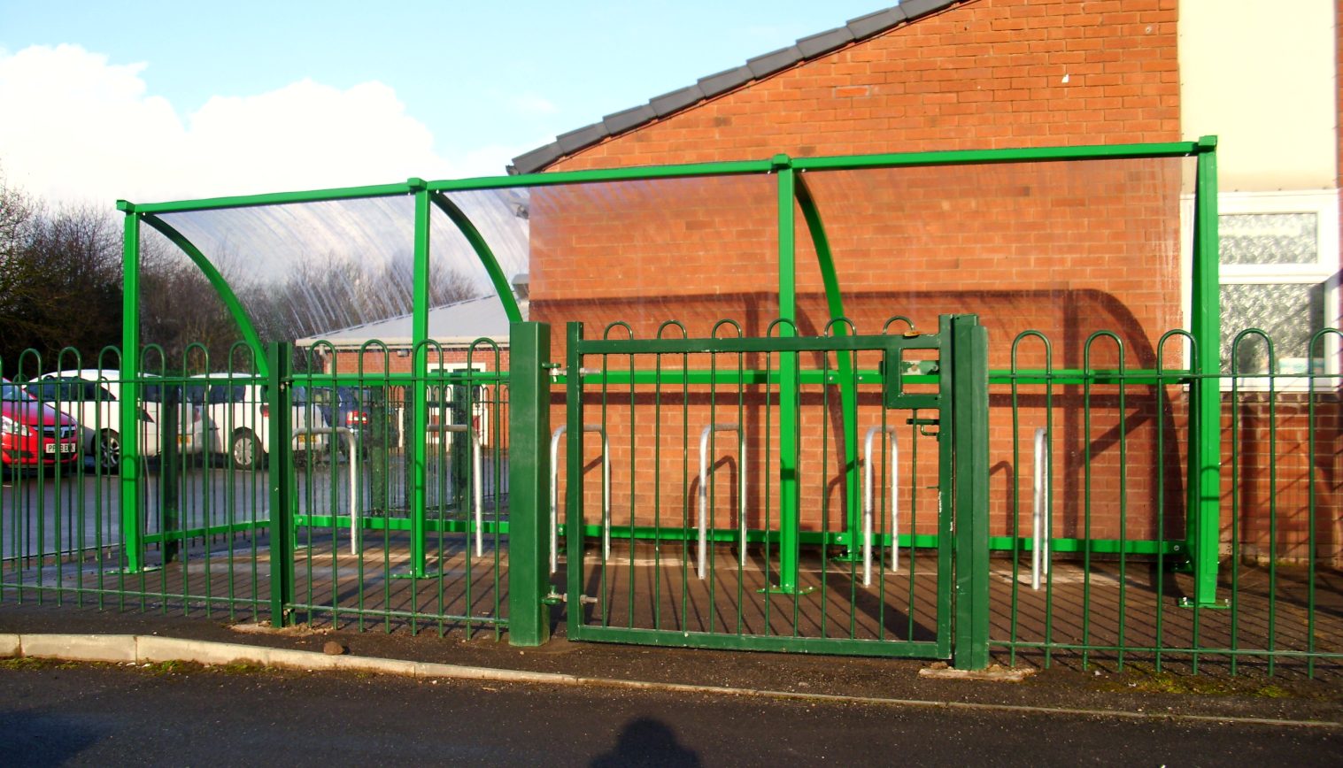 Woodslee Primary School – Wall Mounted Canopy