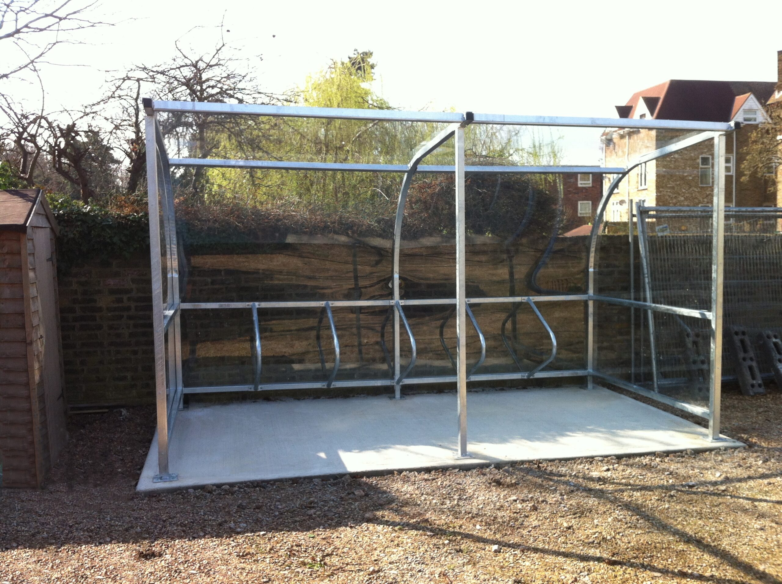 A2 Dominion Homes Cycle Shelter London