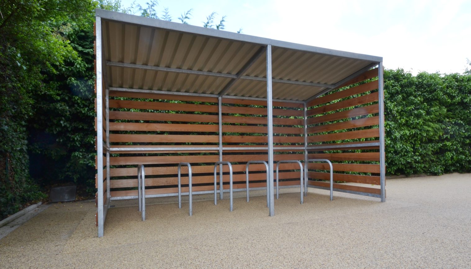 Grasmere Timber Clad Cycle Shelter