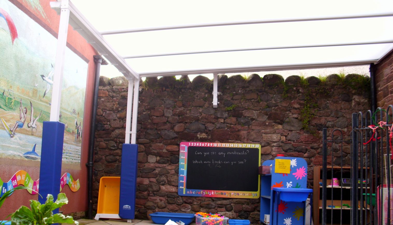 Allonby Primary School – Wall Mounted Canopy