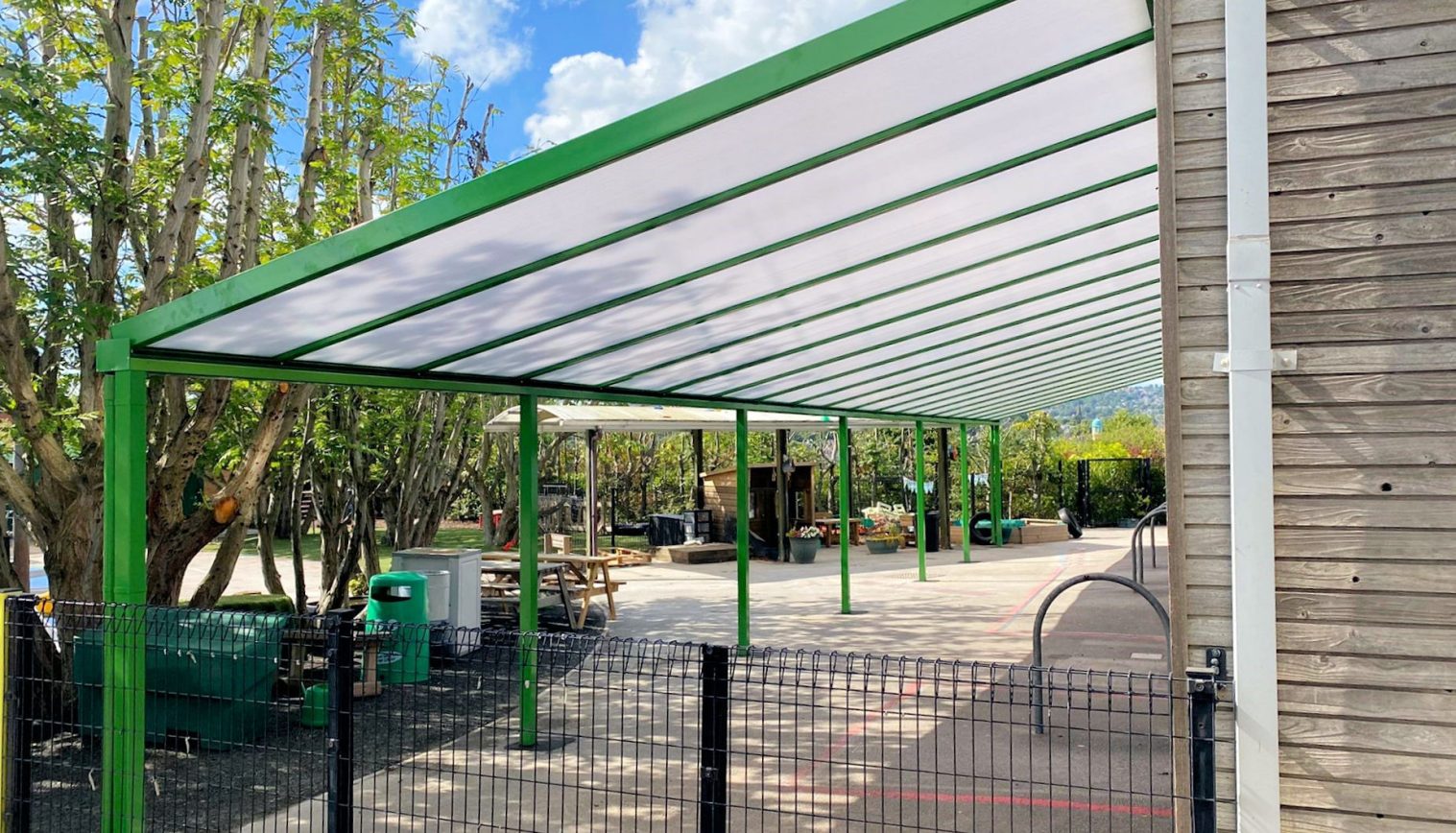 Anns Grove Primary School – Wall Mounted Canopy
